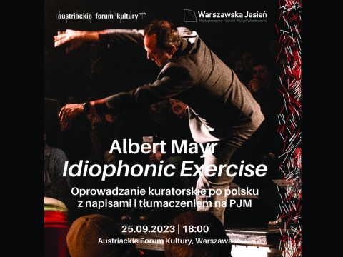 Albert Mayr –
Idiophonic Exericse